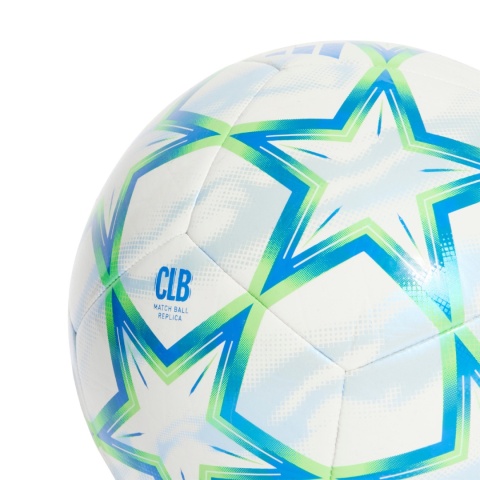 Piłka nożna adidas UCL Club 26/27 League Stage KX5863 biało-niebiesko-zielona