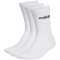 Skarpety adidas Linear Crew Cushioned Socks 3P białe HT3455