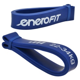 Taśma guma do ćwiczeń fitness crossfit mini band Enro Fit 22-34 kg niebieska
