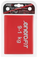 Taśma treningowa guma do ćwiczeń pilates Enero Fit Taśma treningowa do ćwiczeń pilates 200x15 cm 0,30 mm 9-11 kg czerwona