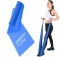 Taśma treningowa guma do ćwiczeń pilates Enero Fit Taśma treningowa do ćwiczeń pilates 200x15 cm 0,30 mm 15-25 kg niebieska