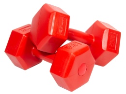 Zestaw Hantli Kompozytowych 2x3 Kg ENERO FIT