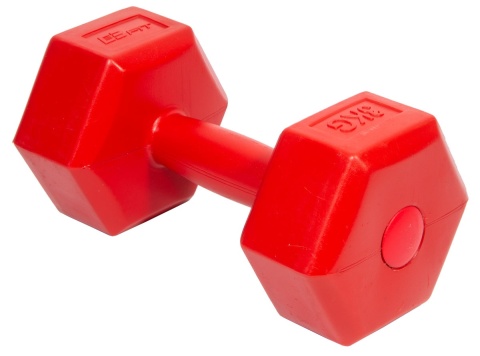 Zestaw Hantli Kompozytowych 2x3 Kg ENERO FIT