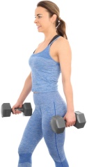 Zestaw Hantli Kompozytowych 2x4 Kg ENERO FIT