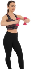 Zestaw Hantli Neoprenowych 2x1,5 Kg ENERO FIT magenta
