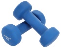 Zestaw Hantli Neoprenowych 2x2 Kg ENERO FIT granatowy