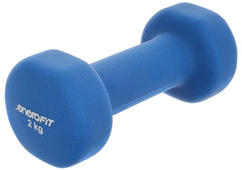 Zestaw Hantli Neoprenowych 2x2 Kg ENERO FIT granatowy