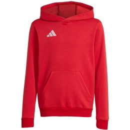 Bluza dla dzieci adidas Entrada 26 Hoody JZ6568 czerwona