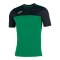 Koszulka sportowa dziecięca Joma Camiseta Winner 100946.401 zielono-czarna