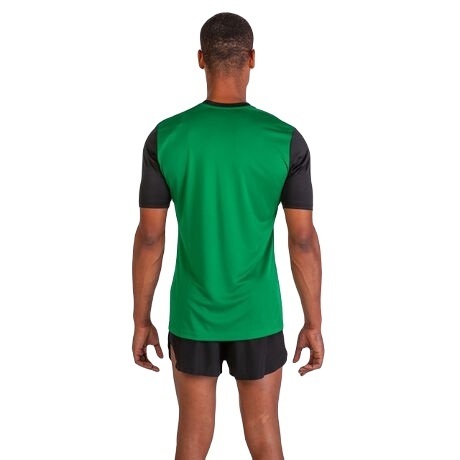 Koszulka sportowa dziecięca Joma Camiseta Winner 100946.401 zielono-czarna