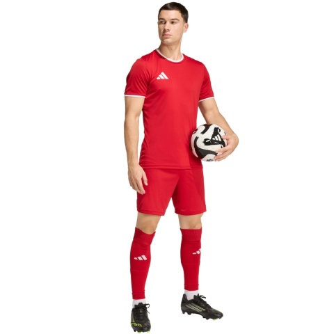 Spodenki męskie adidas Entrada 26 JZ2517 czerwone